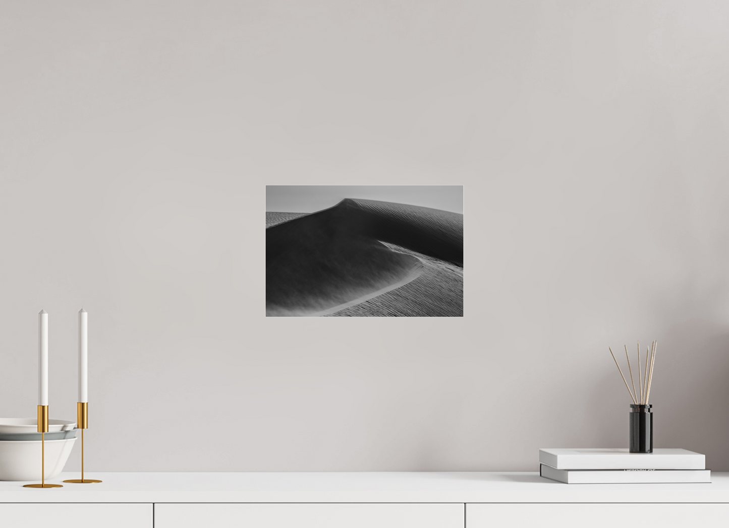 12 x 8″, Photo Print Under Acrylic Glass Sand Swept