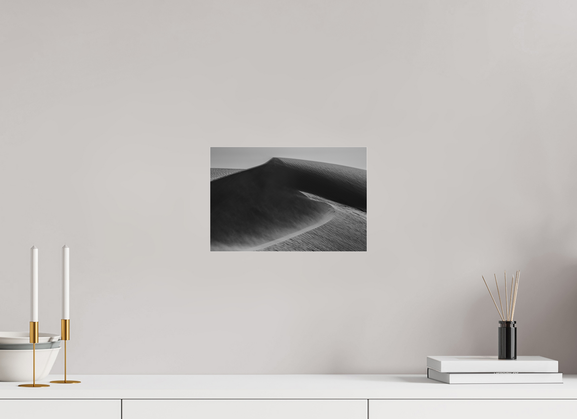 12 x 8″, Photo Print Under Acrylic Glass Sand Swept
