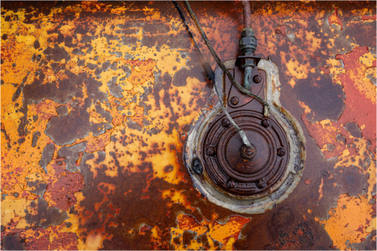 Patina Truck Gas Tank