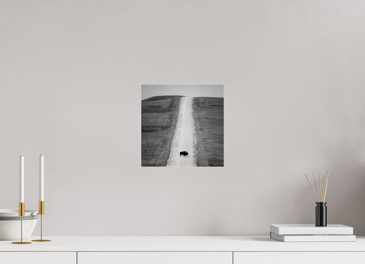 10 x 10″, Photo Print Under Acrylic Glass Unbounded