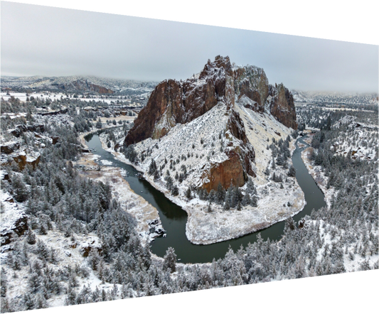 Winter Embrace of Smith Rock