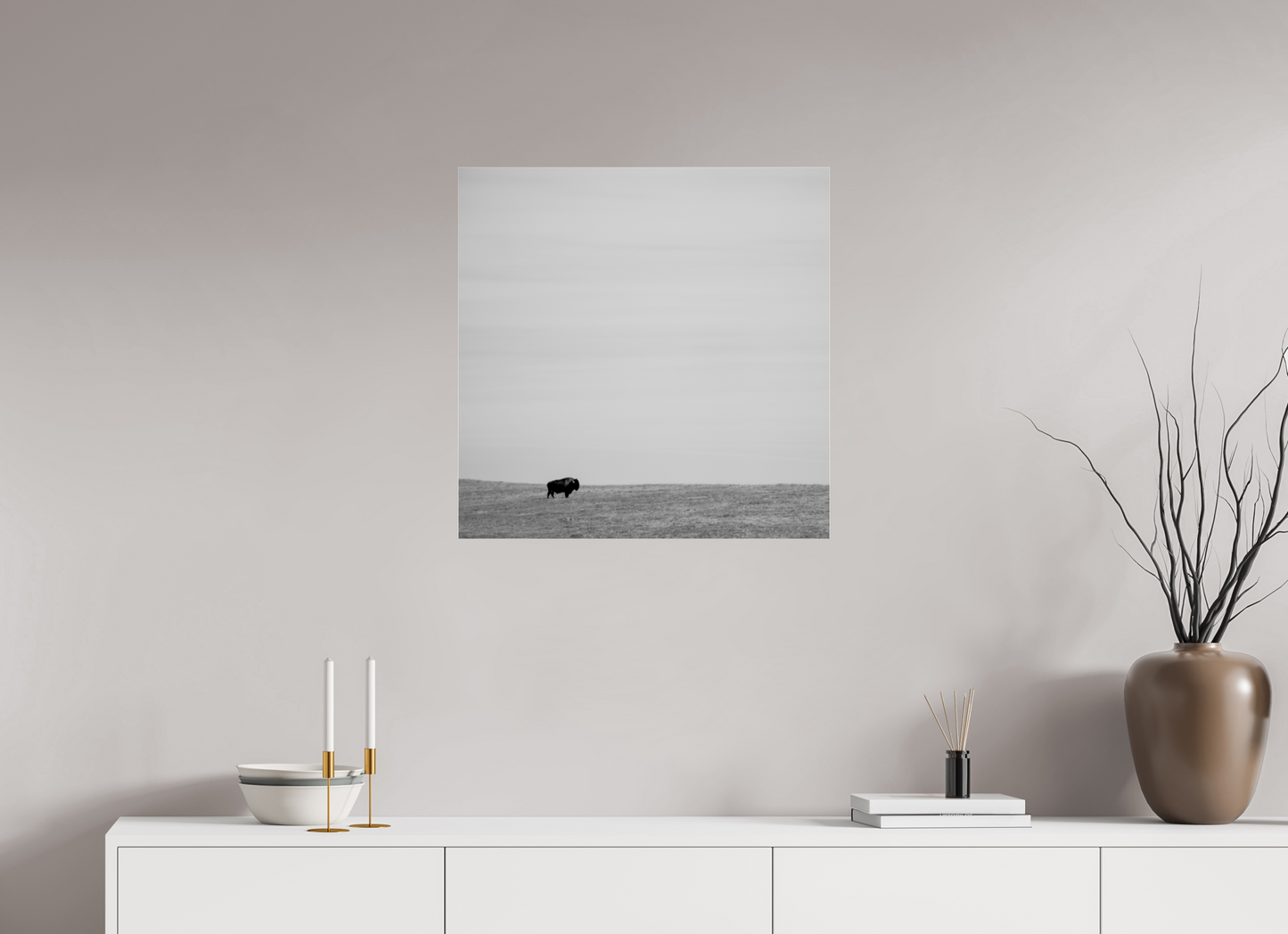 25 x 25″, Photo Print Under Acrylic Glass Trailblazer