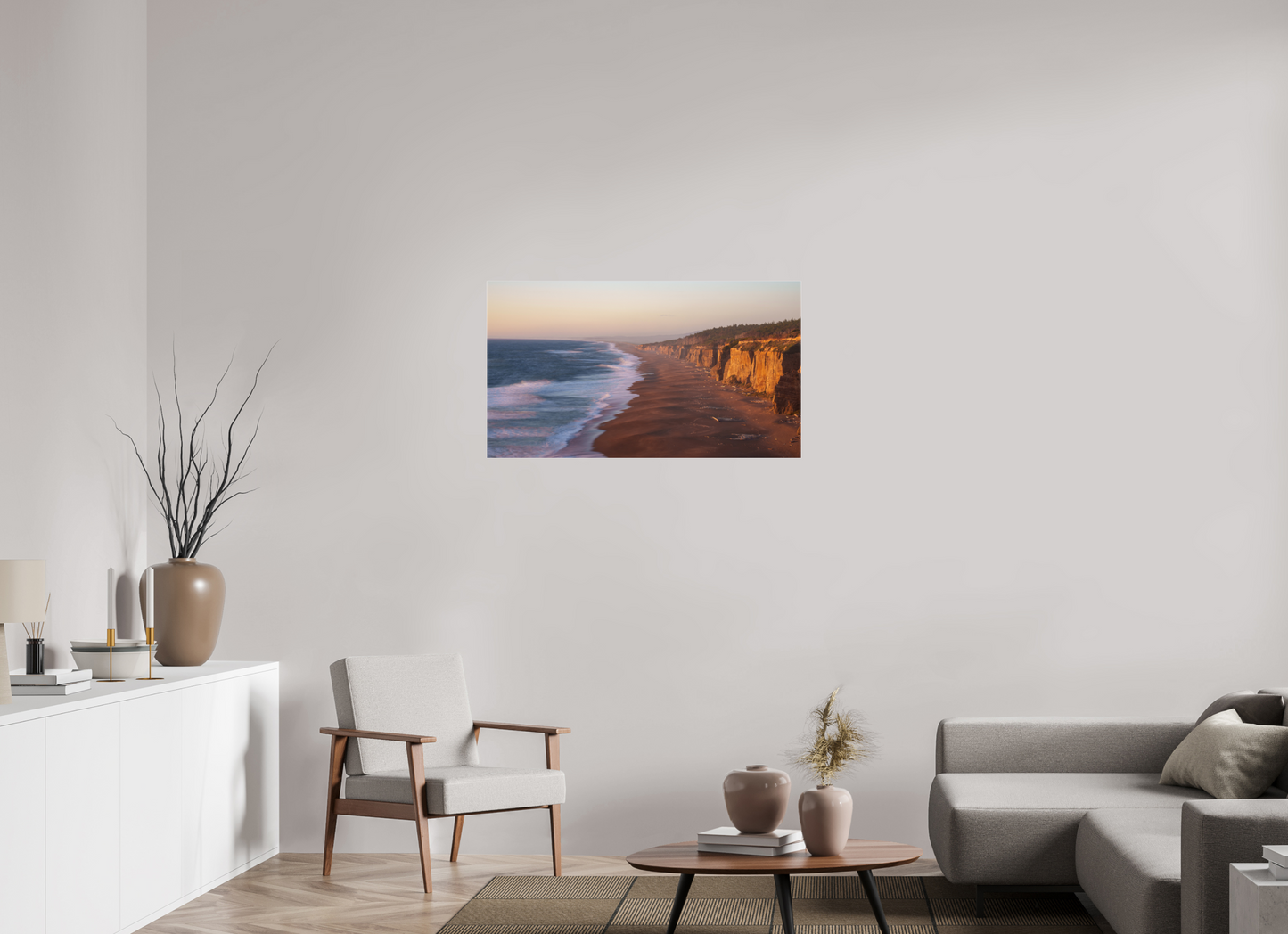 40 x 22.5″, Photo Print Under Acrylic Glass Blacklock Cliffs